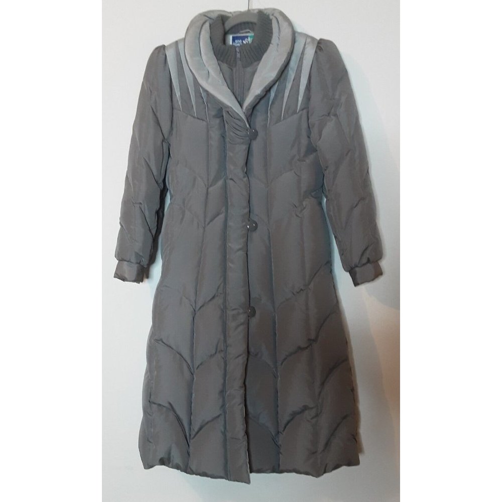 Gray Puffer Coat